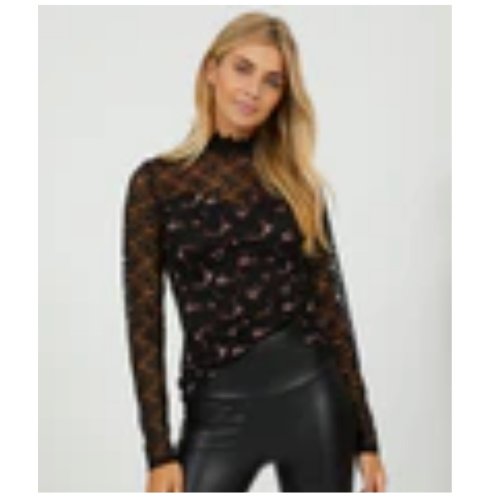 Suzy Shier Lace Top